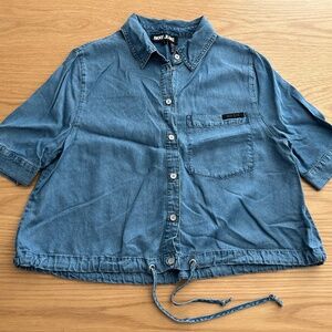 Modern chambray shirt